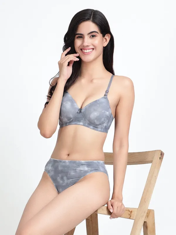 Grey_Tie_Dye_Chic_Padded_Bra_For_Women