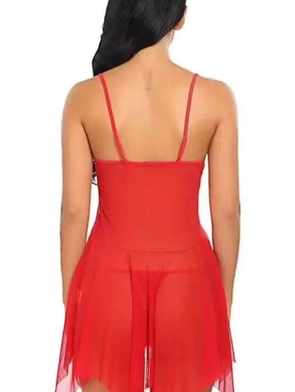 Scarlet_Seduction_Red_Lace_Babydoll_For_Women