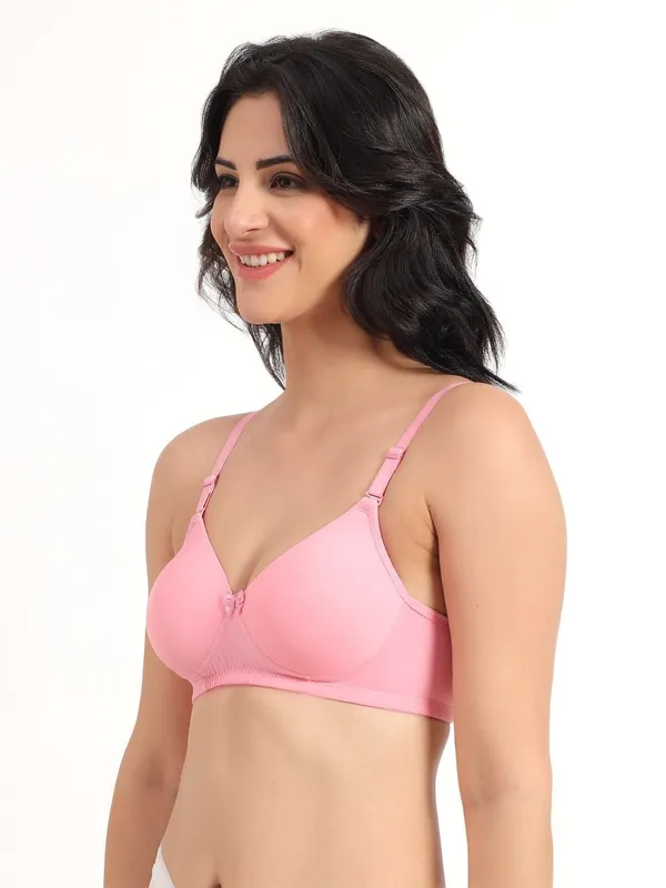 Blush_Pink_Padded_Bra_For_Women