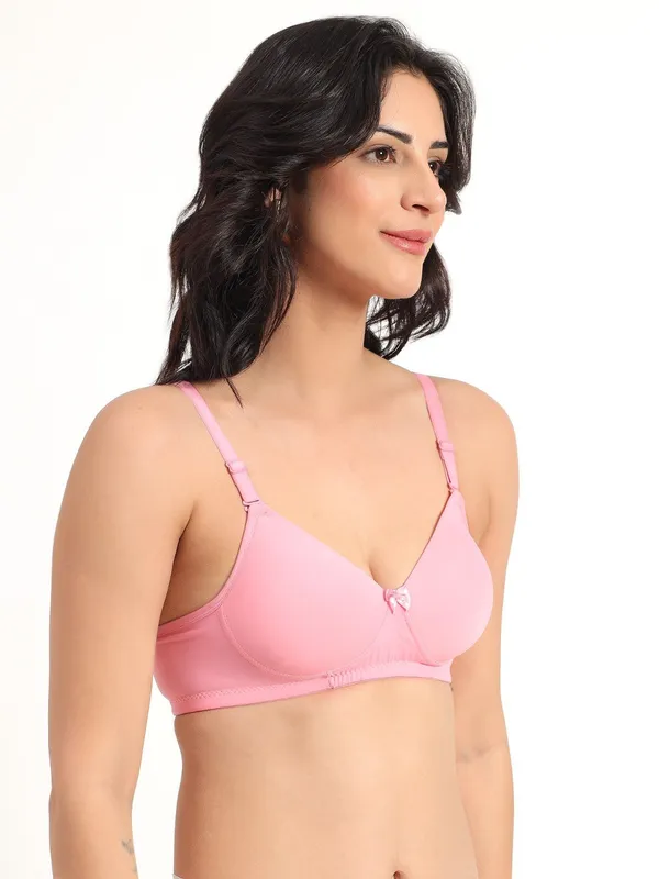 Blush_Pink_Padded_Bra_For_Women