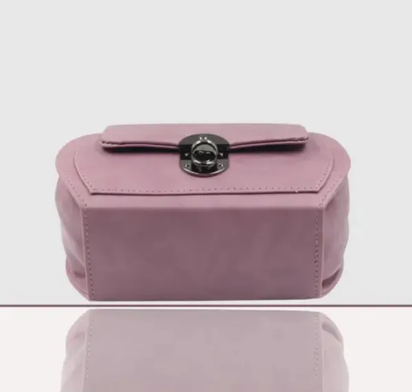 Pack_Of_2_Salmon_&_Slate_Premium_Polyurethane_Designing_Box_Bag_&_Sling_Bag_For_Women
