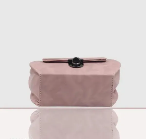 Tan_Premium_Polyurethane_Designing_Box_Bag_For_Women