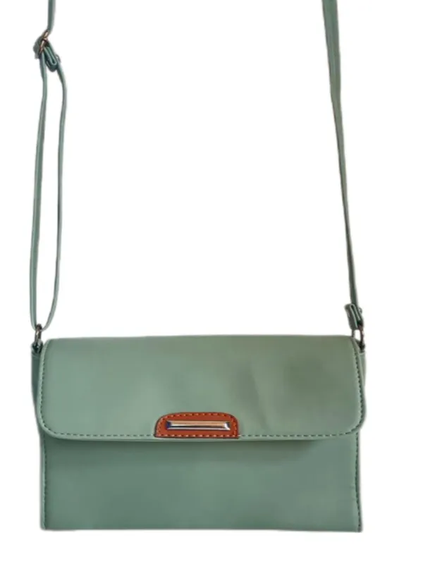 Green_Premium_Polyurethane_Beautiful_Stylish_Sling_Bag_For_Women
