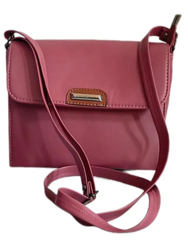 Red_Premium_Polyurethane_Beautiful_Stylish_Sling_Bag_For_Women