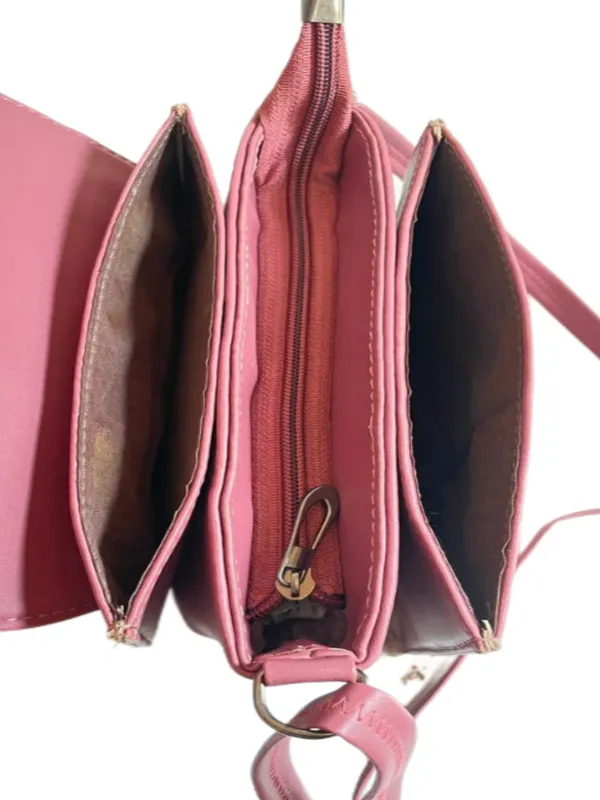 Red_Premium_Polyurethane_Beautiful_Stylish_Sling_Bag_For_Women