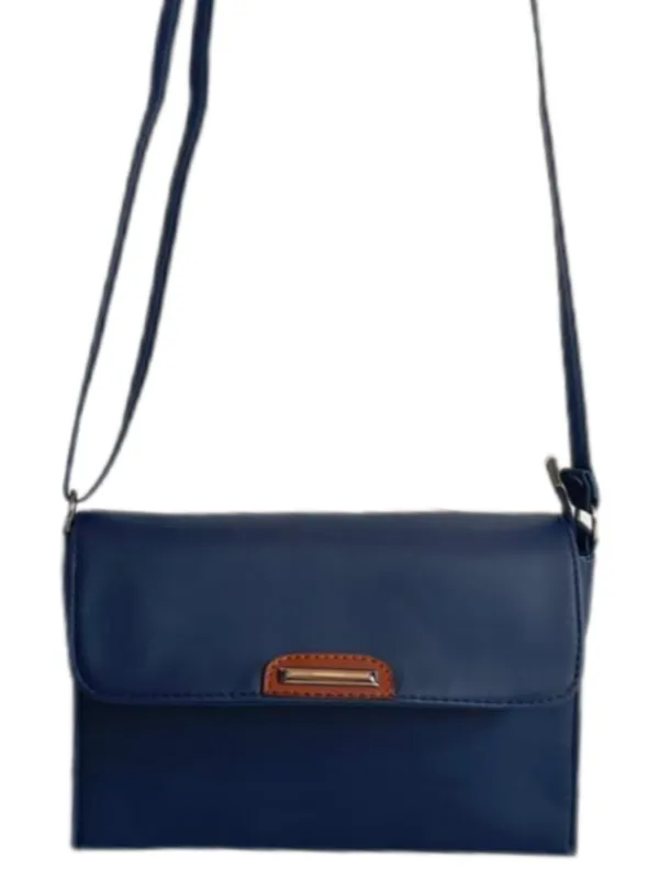 Blue_Premium_Polyurethane_Beautiful_Stylish_Sling_Bag_For_Women