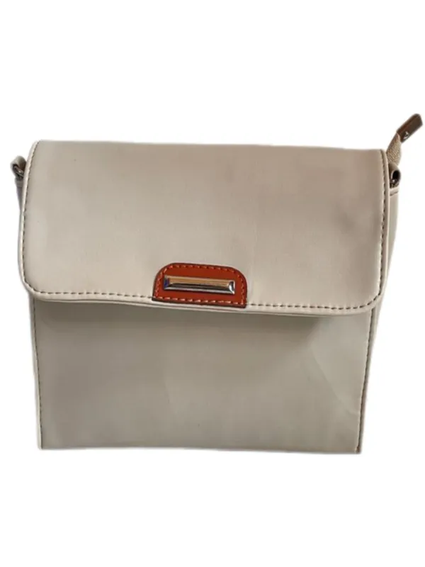 Beige_Premium_Polyurethane_Beautiful_Stylish_Sling_Bag_For_Women