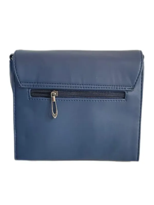Blue_Premium_Polyurethane_Beautiful_Stylish_Sling_Bag_For_Women