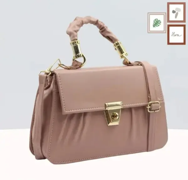 Pack_Of_2_Brown_&_Tan_Premium_Polyurethane_Designing_Sling_Bag_For_Women