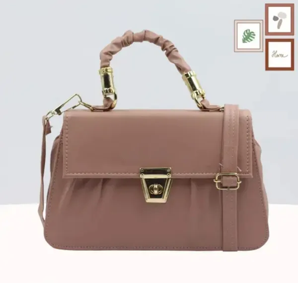 Pack_Of_2_Brown_&_Tan_Premium_Polyurethane_Designing_Sling_Bag_For_Women