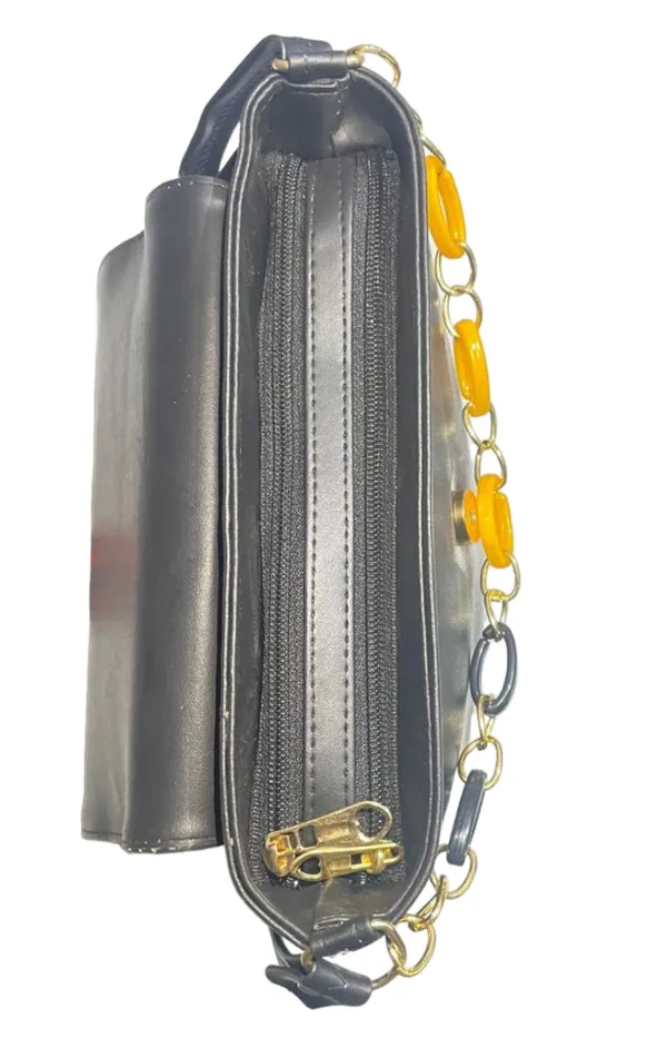 Grey_Premium_Polyurethane_Designing_Sling_Bag_For_Women