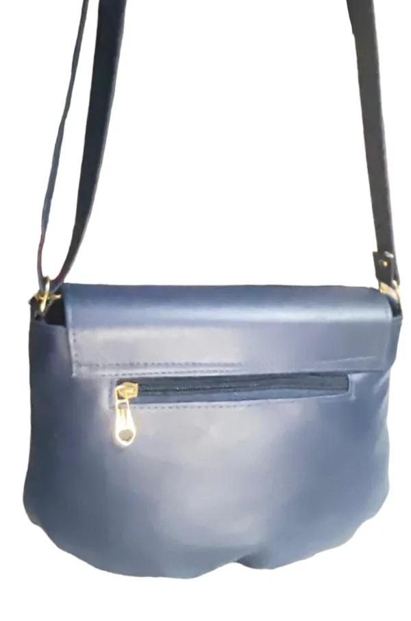 Blue_Premium_Polyurethane_Designing_Sling_Bag_For_Women