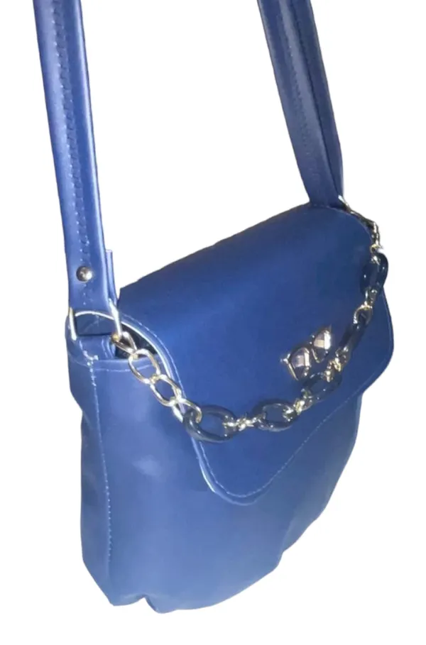 Blue_Premium_Polyurethane_Designing_Sling_Bag_For_Women