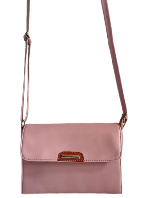 Pack_Of_2_Pink_&_Robon_Premium_Polyurethane_Stylish_Bag_For_Women