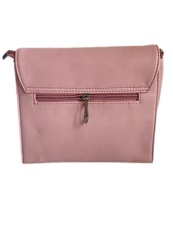 Pink_Premium_Polyurethane_Stylish_Bag_For_Women
