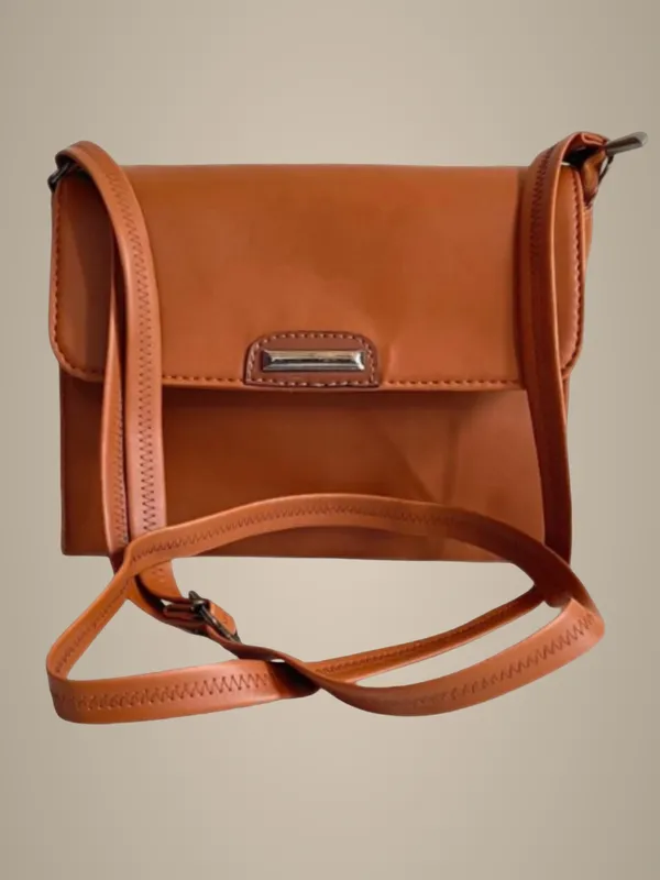 Rust_Premium_Polyurethane_Beautiful_Stylish_Sling_Bag_For_Women