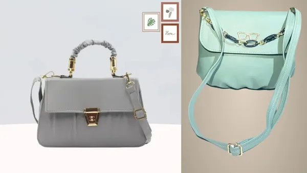 Pack_Of_2_Mint_&_Grey_Premium_Polyurethane_Designing_Sling_Bag_For_Women
