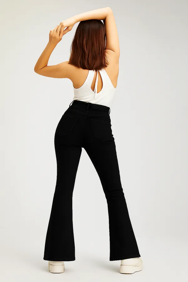 Black_Bootcut_Stretchable_Jeans