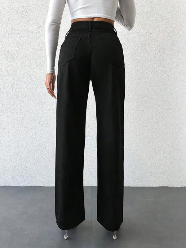 Black_High-Rise_Straight_Fit_Jeans