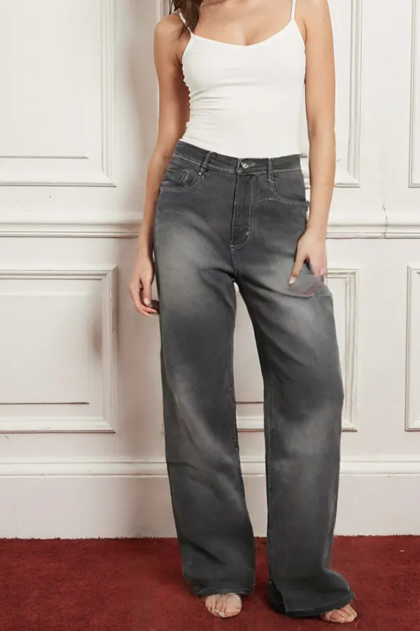 Grey_Korean_Wide_Leg_High-Rise_Jeans