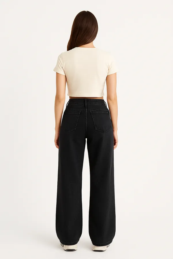 Slate_Black_Grey_Korean_Wide_Leg_High-Rise_Jeans