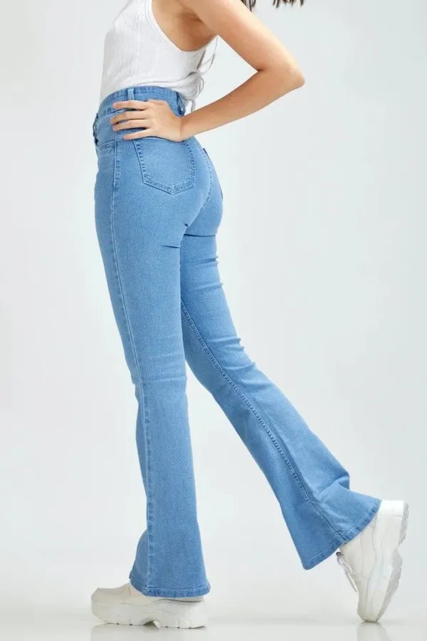 Stone_Blue_Bootcut_Stretchable_Jeans