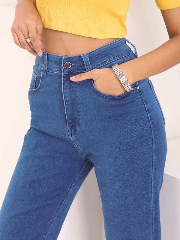 Stone_Blue_Straight_Fit_Stretchable_Jeans
