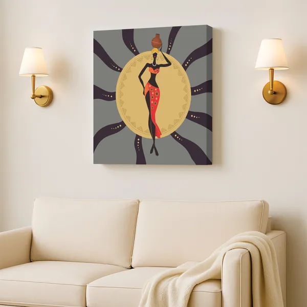 Boho_Woman_Line_Art_Canvas_|_Minimalist_Feminine_Wall_D�cor_|_Modern_Room_Aesthetic_|_Stretched_Frame_Painting