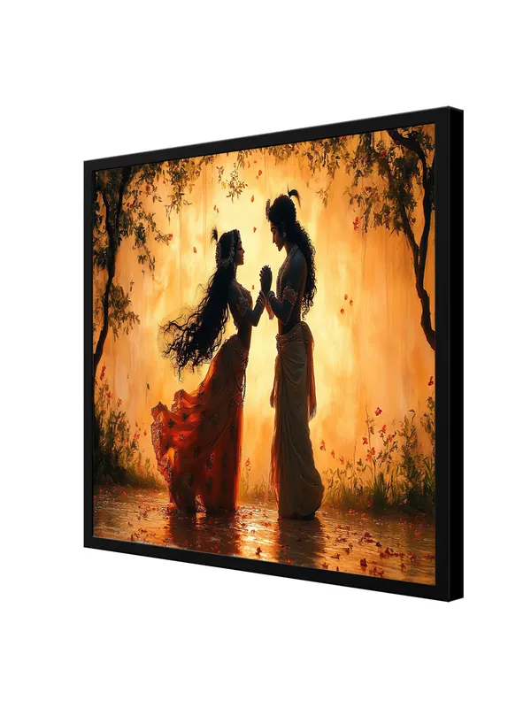 Eternal_Bond_Radha_Krishna_Spiritual_Canvas_Wall_Art_Black_Frame_Painting_For_Home_Decor_Living_Room_Wall_Decoration