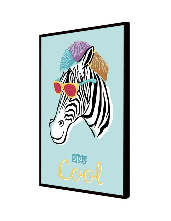 Elegant_Zebra_Wildlife_Canvas_Wall_Art_Painting_With_Black_Frame_For_Home_Decor_Living_Room_Wall_Decoration