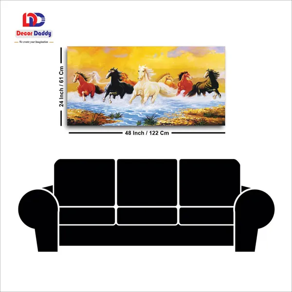 Seven_Horses_of_Success_-_Golden_Prosperity_Canvas_Painting