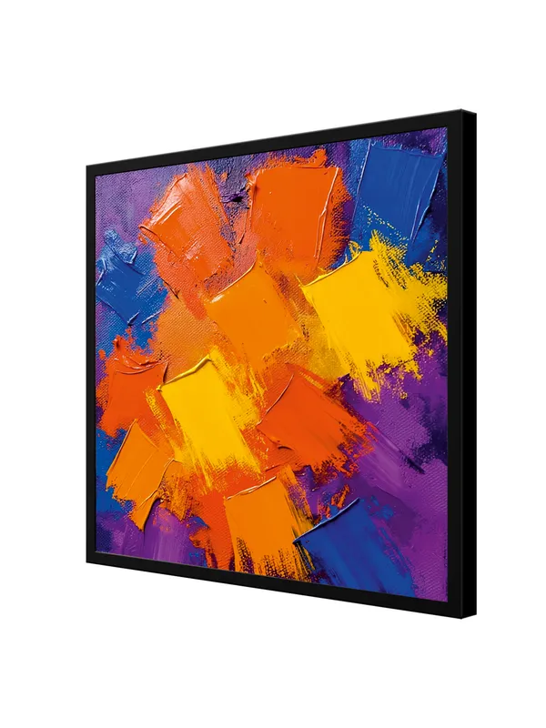 energy_meets_elegance_Canvas_Wall_Art_Black_Frame_Painting_For_Home_Decor_Living_Room_Wall_Decoration