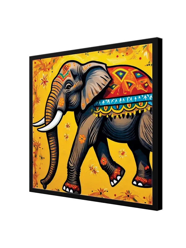 Stillness_in_Motion_The_Heartbeat_of_the_Forest_Canvas_Wall_Art_Black_Frame_Painting_For_Home_Decor_Living_Room_Wall_Decoration