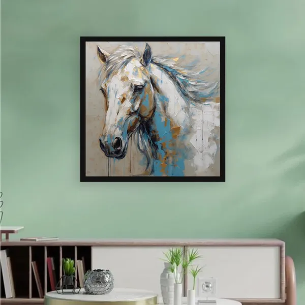 Golden_Spirit_Modern_Horse_Painting_on_Canvas_Wall_Art_Black_Frame_Painting_For_Home_Decor_Living_Room_Wall_Decoration