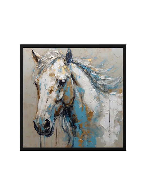 Golden_Spirit_Modern_Horse_Painting_on_Canvas_Wall_Art_Black_Frame_Painting_For_Home_Decor_Living_Room_Wall_Decoration