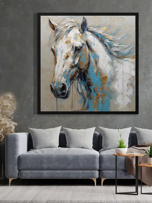 Golden_Spirit_Modern_Horse_Painting_on_Canvas_Wall_Art_Black_Frame_Painting_For_Home_Decor_Living_Room_Wall_Decoration
