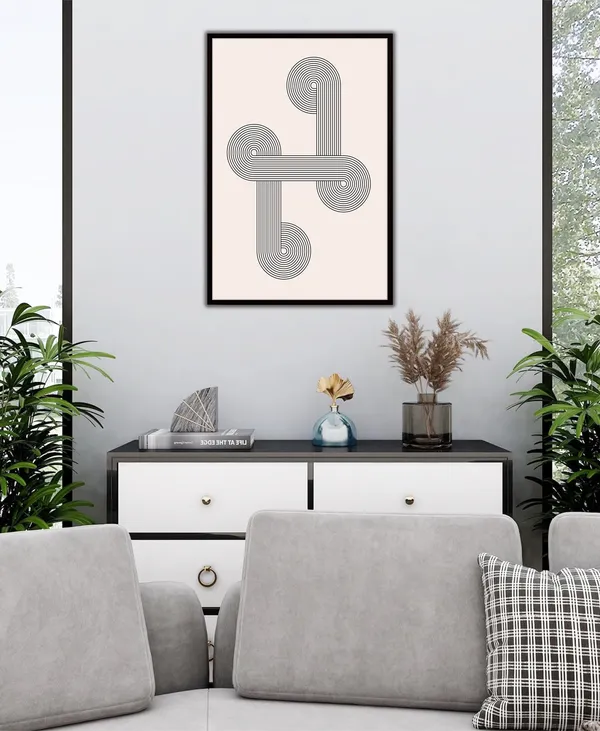 Abstract_Geometric_Wall_Art_|_Neutral_Line_Pattern_Canvas_Painting