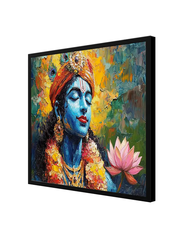 Supreme_Harmony__Canvas_Wall_Art_Black_Frame_Painting_For_Home_Decor_Living_Room_Wall_Decoration