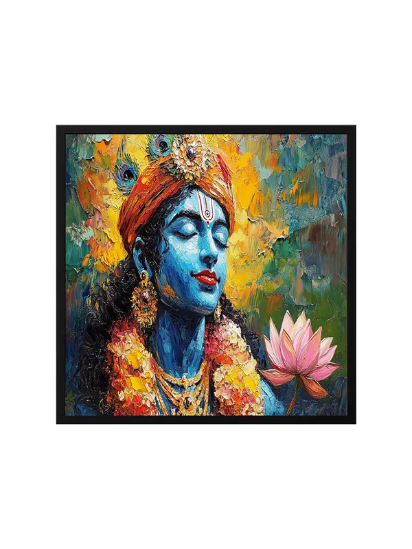 Supreme_Harmony__Canvas_Wall_Art_Black_Frame_Painting_For_Home_Decor_Living_Room_Wall_Decoration
