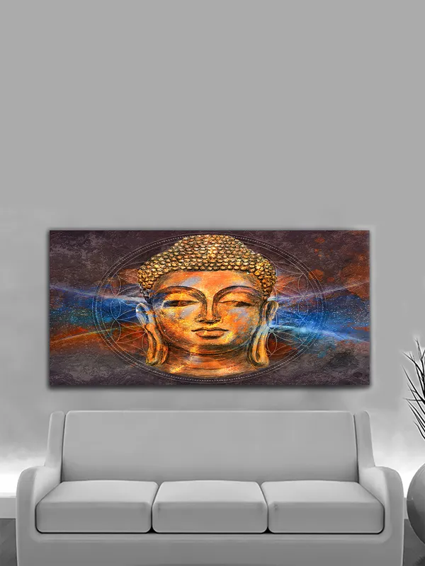 Golden_Serenity_-_Buddha_in_Meditation_Canvas_Painting