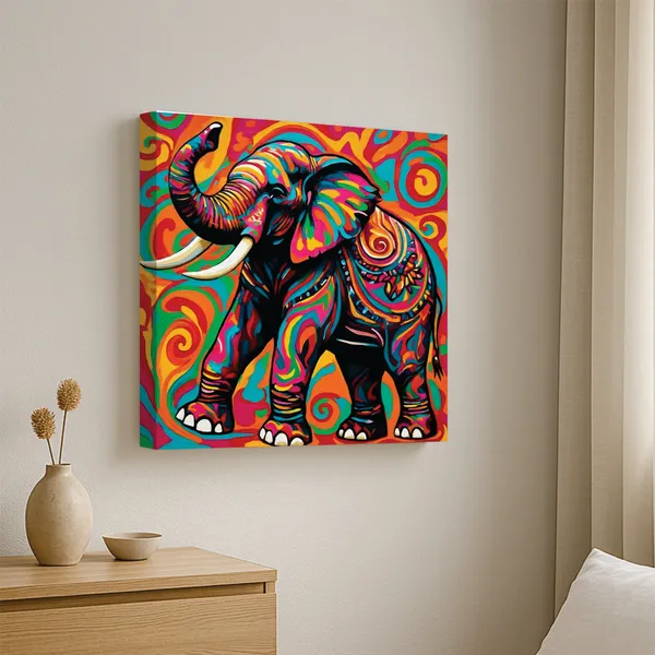 Silent_Majesty,_Eternal_Grace_Canvas_Wall_Art_Stretched_Frame_Painting_For_Home_Decor_Living_Room_Wall_Decoration