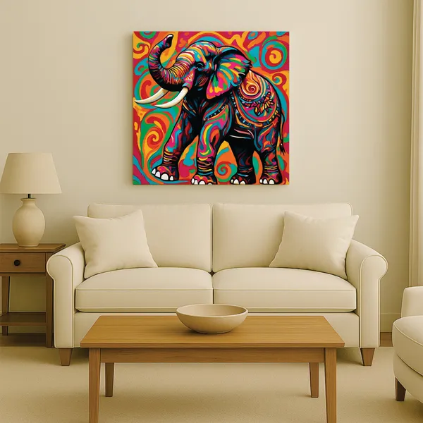 Silent_Majesty,_Eternal_Grace_Canvas_Wall_Art_Stretched_Frame_Painting_For_Home_Decor_Living_Room_Wall_Decoration
