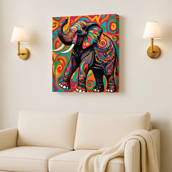 Silent_Majesty,_Eternal_Grace_Canvas_Wall_Art_Stretched_Frame_Painting_For_Home_Decor_Living_Room_Wall_Decoration