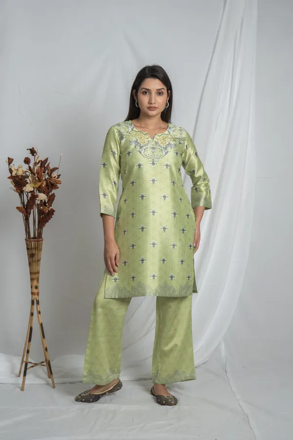 Light_Premium_Green_Straight_Kurta_Bottom_Set_For_Women