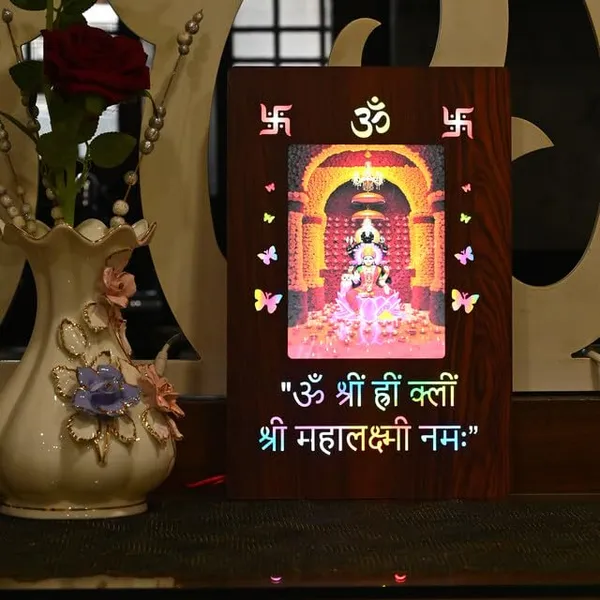 Divine_Shri_Mahalakshmi_Illuminated_Led_Picture_Light