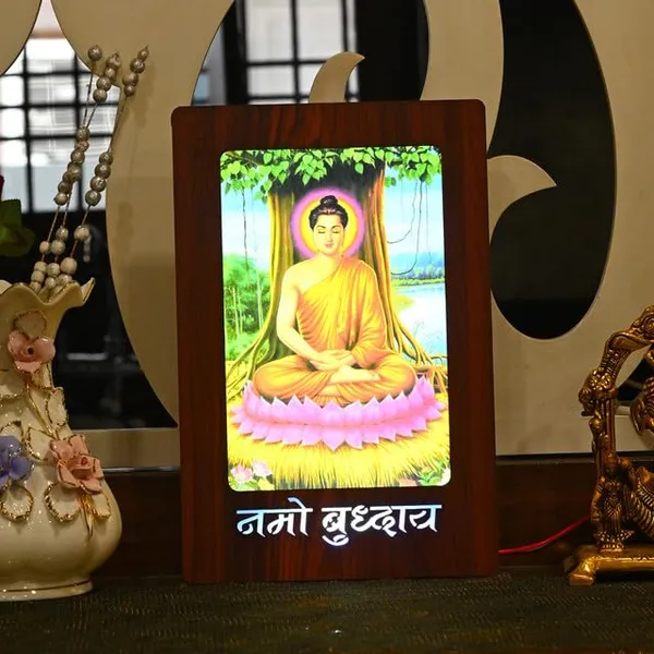 Gautam_Buddha_Namo_Buddhaya_Illuminated_Wooden_Led_Picture_Light