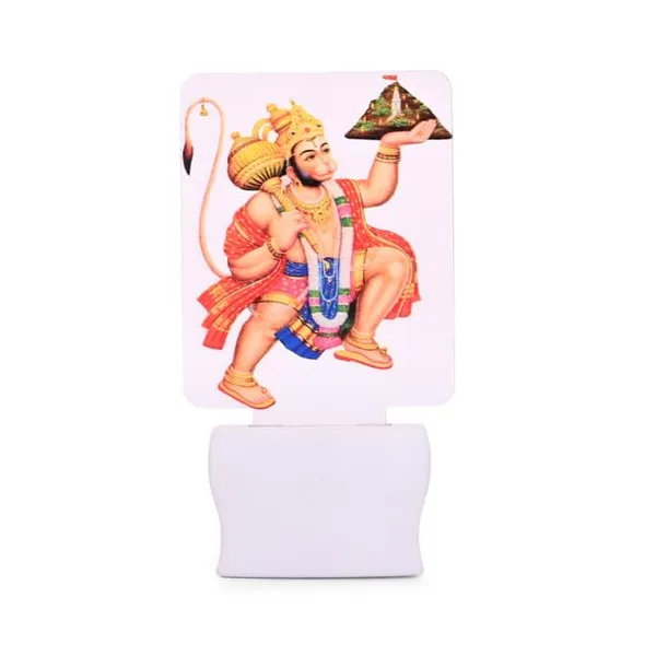 Changing_Led_Night_Lamp_�_Bajrangbali_Hanuman_With_Mountain_Design_|_Plug-In_Devotional_Light_For_Home