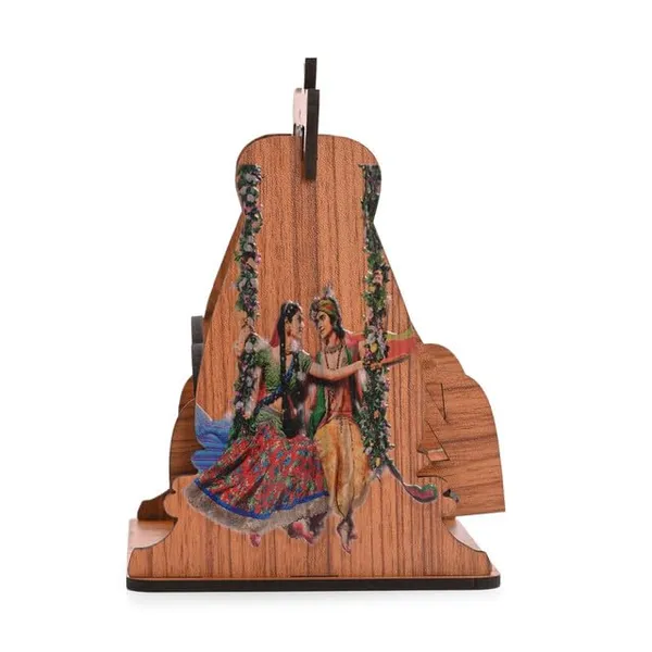 Brown_Wooden_Radha_Krishna_Jhula_With_'Jai_Shree_Krishna'_Carving_–_Decorative_Swing_Palna_For_Laddu_Gopal_|_Mandir_Decor_For_Janmashtami_&_Pooja_Room