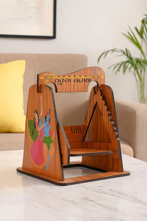 Brown_Wooden_Laddu_Gopal_Palna_Jhula_With_Flute_&_Kamal_Design_–_Minimalist_Swing_For_Bal_Gopal_|_Mandir_&_Janmashtami_Decoration