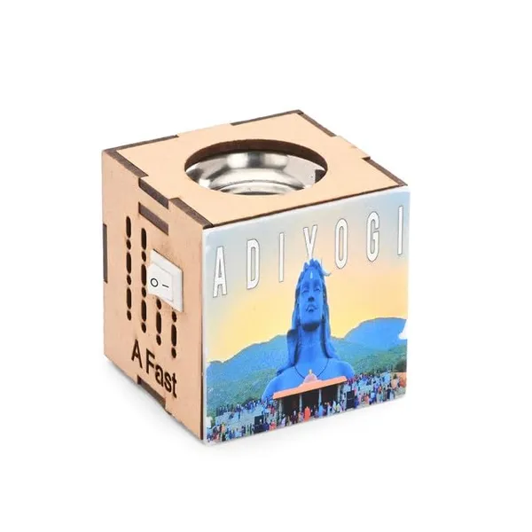 Wooden_Electric_Kapoor_Dani_with_Adiyogi_Shiva_LED_Light_–_Plug-in_Camphor_Diffuser_for_Pooja_&_Night_Lamp_Use